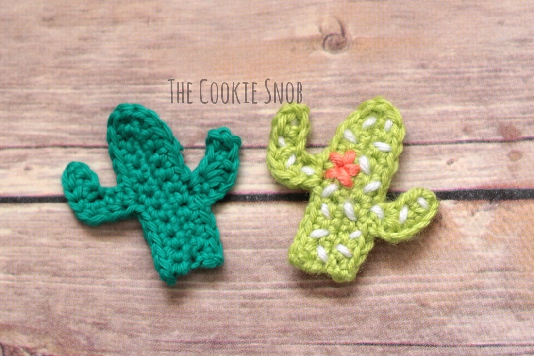 Cactus Stitch Markers for Knitting and Crochet in Metal Cactus Tin