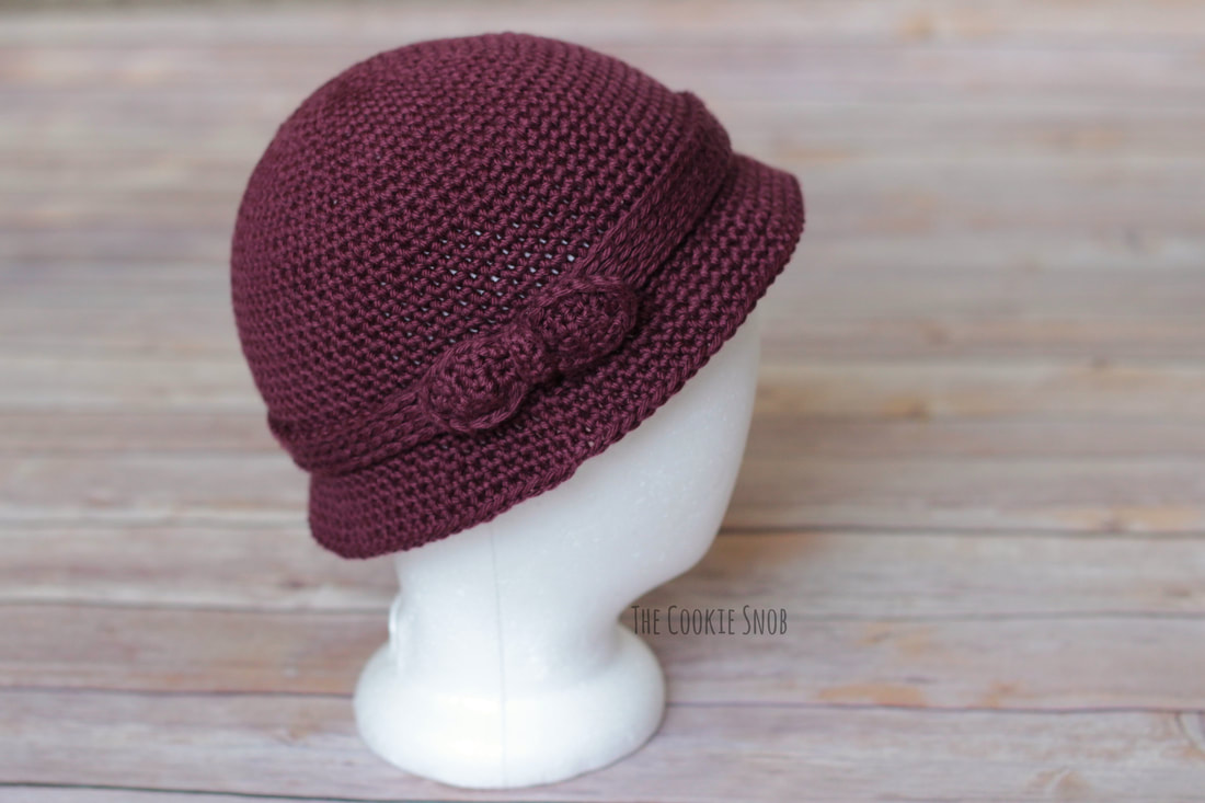 Vintage Style Crocheted Cloche Hat