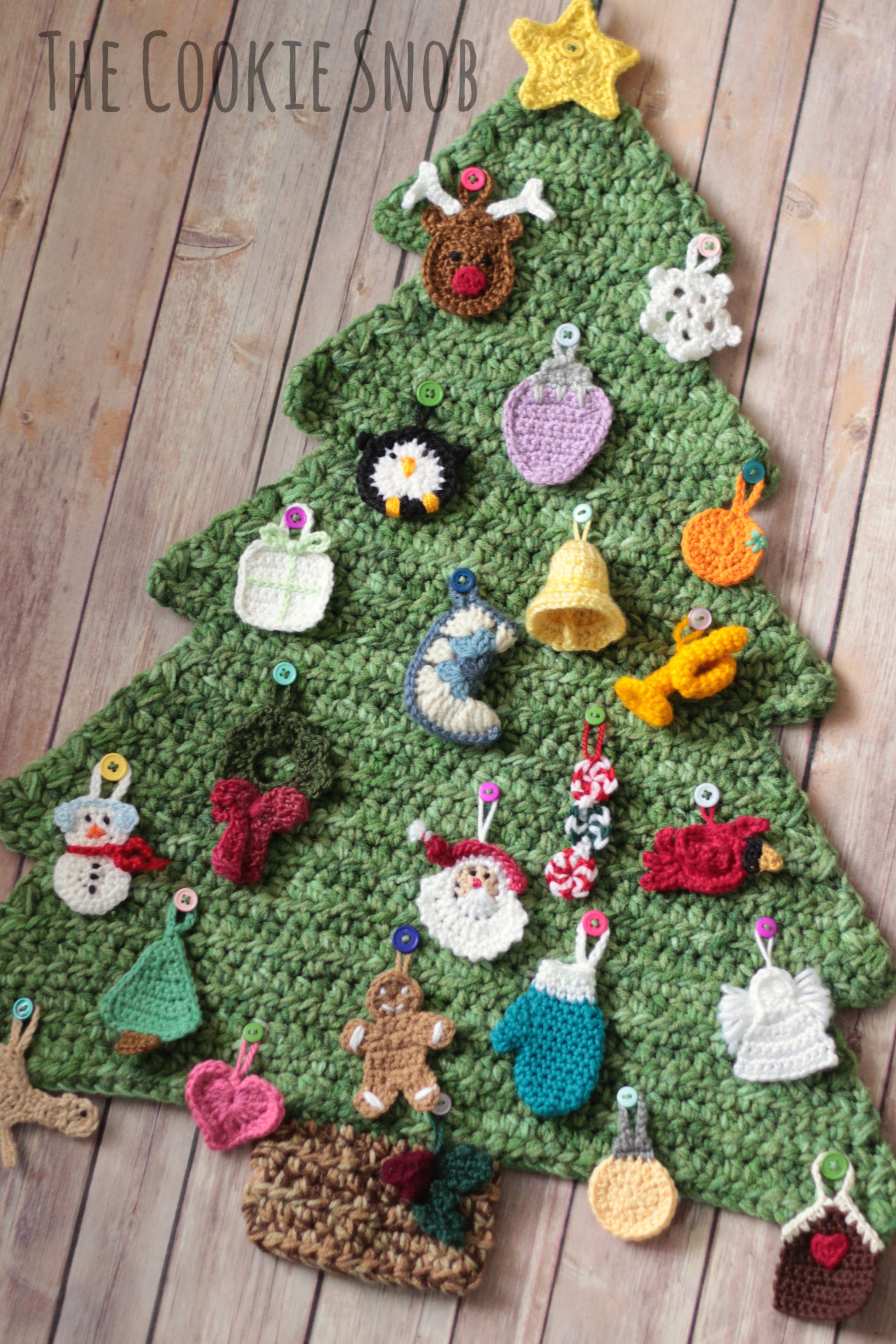 Christmas Tree Advent Calendar The Cookie Snob